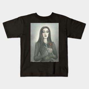 Morticia Addams Kids T-Shirt